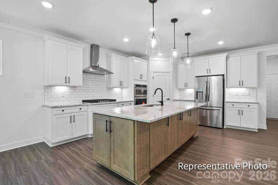Furnished interior view inside a new home in The Enclave at Laurelbrook, Sherrills Ford (Image 8).