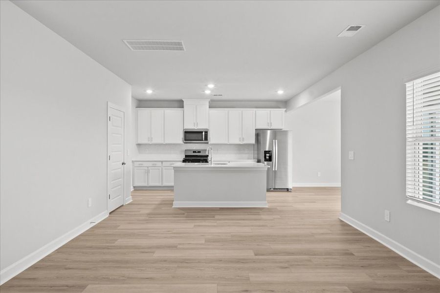 Spacious, unfurnished interior of a new home in The Farm at Wells Creek - Heritage Collection, Gray Court (Image 16).