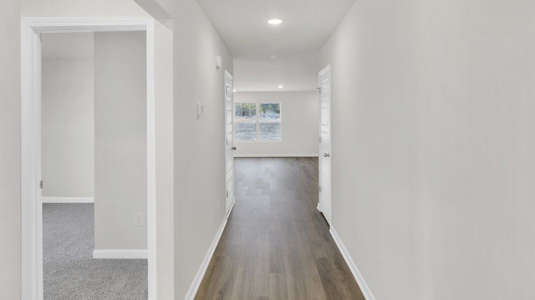 Spacious, unfurnished interior of a new home in Bailey Park, Fayetteville (Image 10). Spacious, unfurnished interior of a new home in Bailey Park, Fayetteville (Image 10).