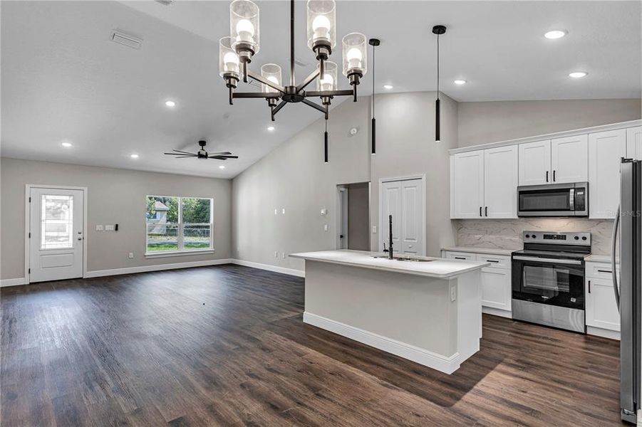 Furnished interior view inside a new home in , Orange City (Image 7).