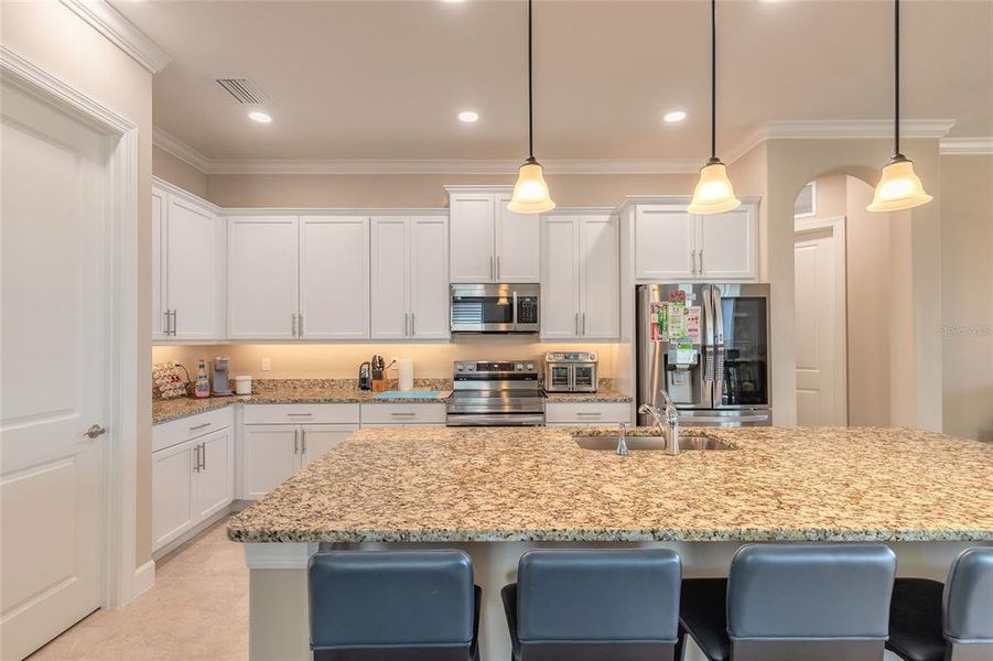 Furnished interior view inside a new home in , Palm Coast (Image 36).