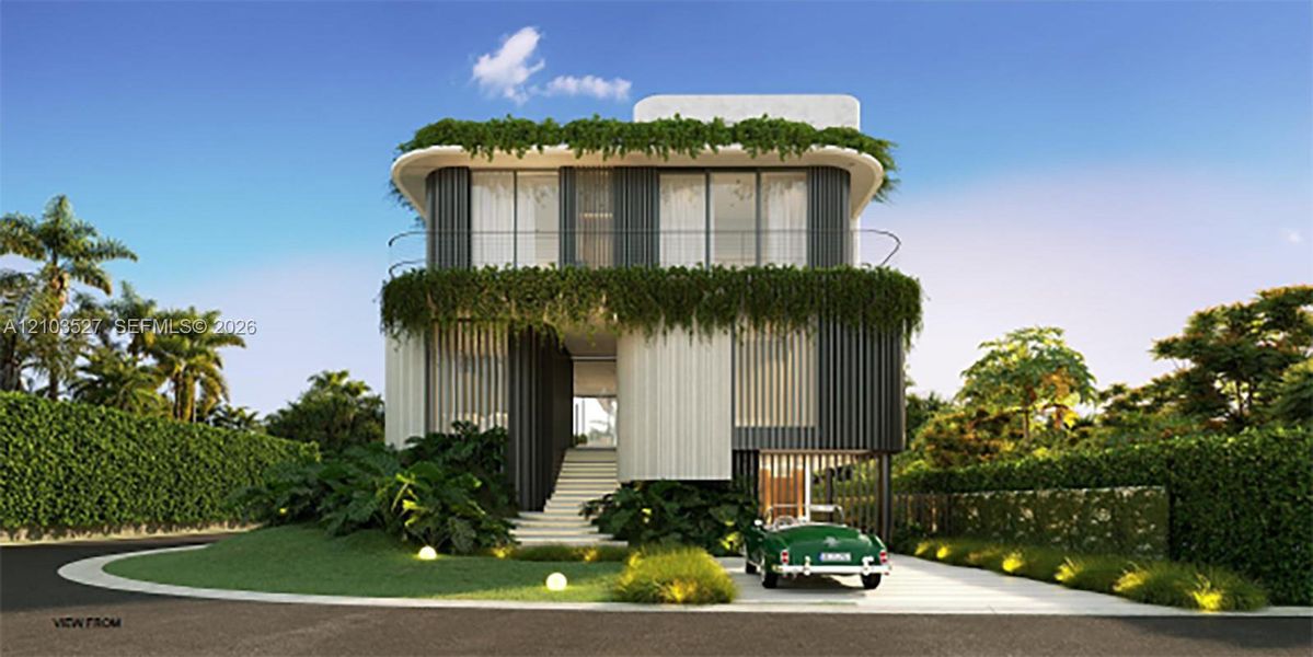 Condo located in Miami, FL showcasing its design and architecture (Image 3).