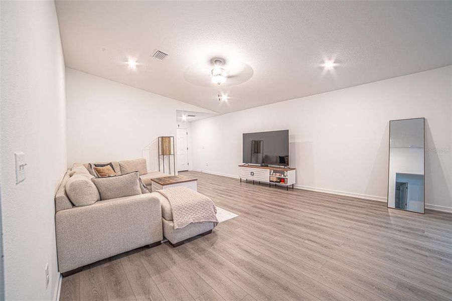 Furnished interior view inside a new home in The Crossing at Palm River, Tampa (Image 7).