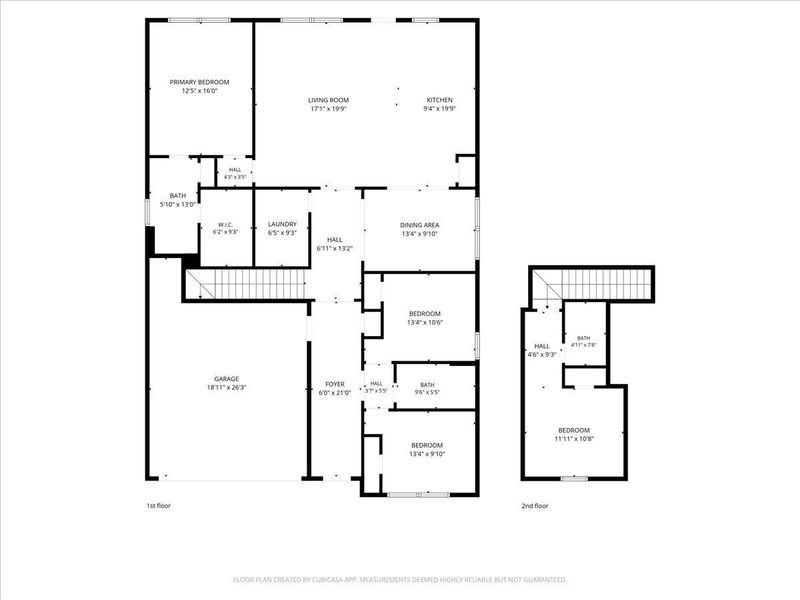 2D floor plan layout of this home in Homecoming, Ravenel, SC (Image 5). 2D floor plan layout of this home in Homecoming, Ravenel, SC (Image 5).