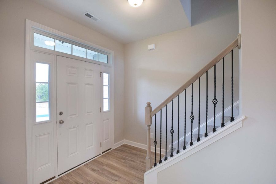 Representative unfurnished interior of a home built from the Drayton by Caviness & Cates Communities in Bartlett Manor, Youngsville (Image 127).