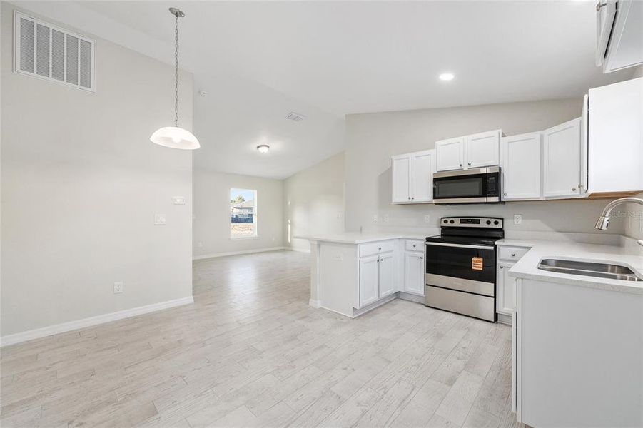 Furnished interior view inside a new home in , Ocala (Image 6). Furnished interior view inside a new home in , Ocala (Image 6).