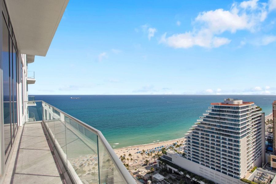 View from Side Balcony off Family Room