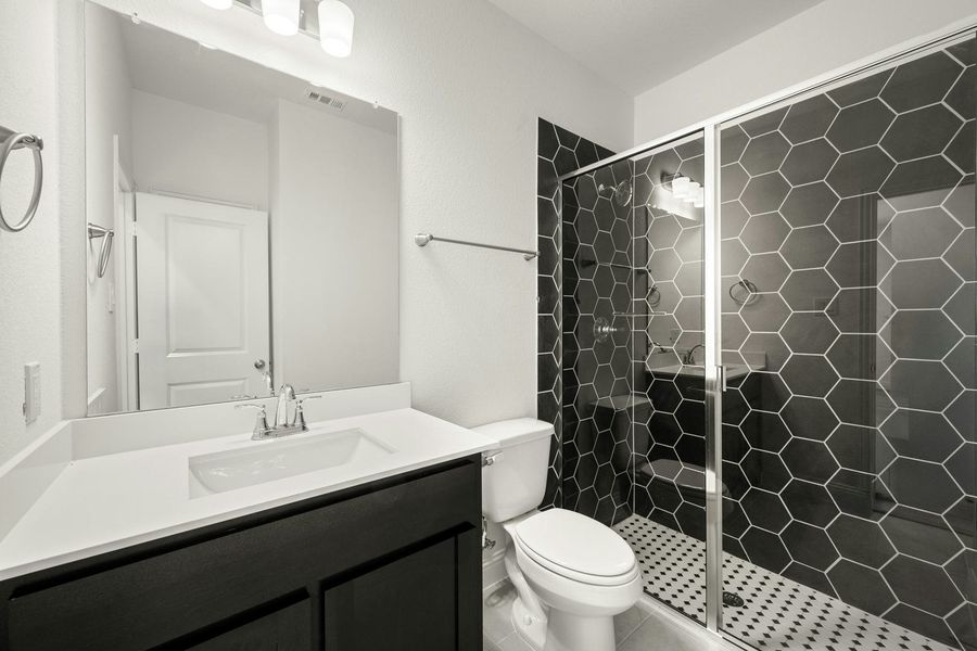 Representative furnished interior of a home built from the Cherry by Kindred Homes in Kentsdale Farms, DeSoto (Image 13).