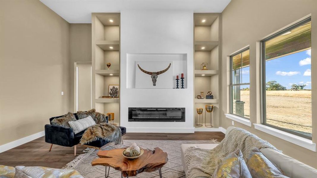 Furnished interior view inside a new home in Saddle Crest Estates, Weatherford (Image 15). Furnished interior view inside a new home in Saddle Crest Estates, Weatherford (Image 15).