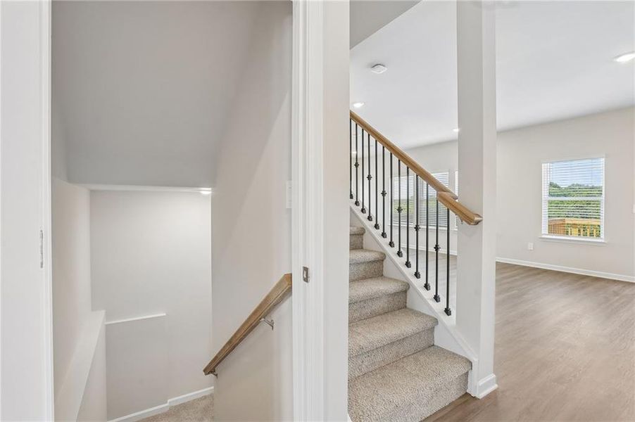 Spacious, unfurnished interior of a new home in Ivey Township, Dallas (Image 43). Spacious, unfurnished interior of a new home in Ivey Township, Dallas (Image 43).