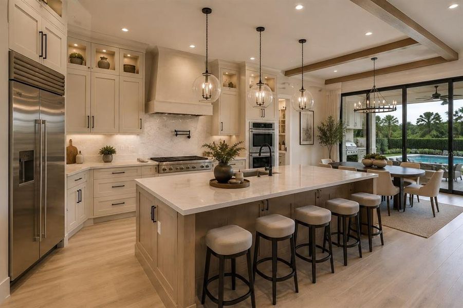 Furnished interior view inside a new home in , Lithia (Image 7).