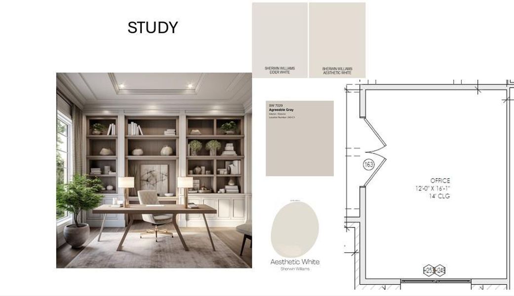 View of floor plan / room layout