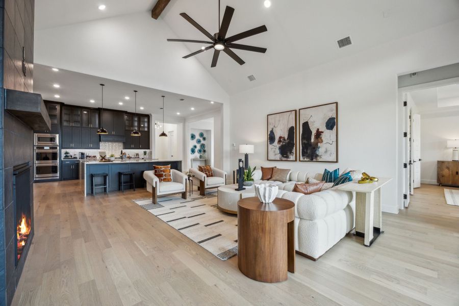 Furnished interior view inside a new home in The Vines, Haslet (Image 19). Furnished interior view inside a new home in The Vines, Haslet (Image 19).