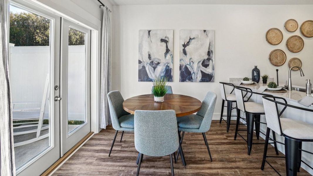 Furnished interior view inside a new home in The Arbor Townhomes, Kingsport (Image 9).