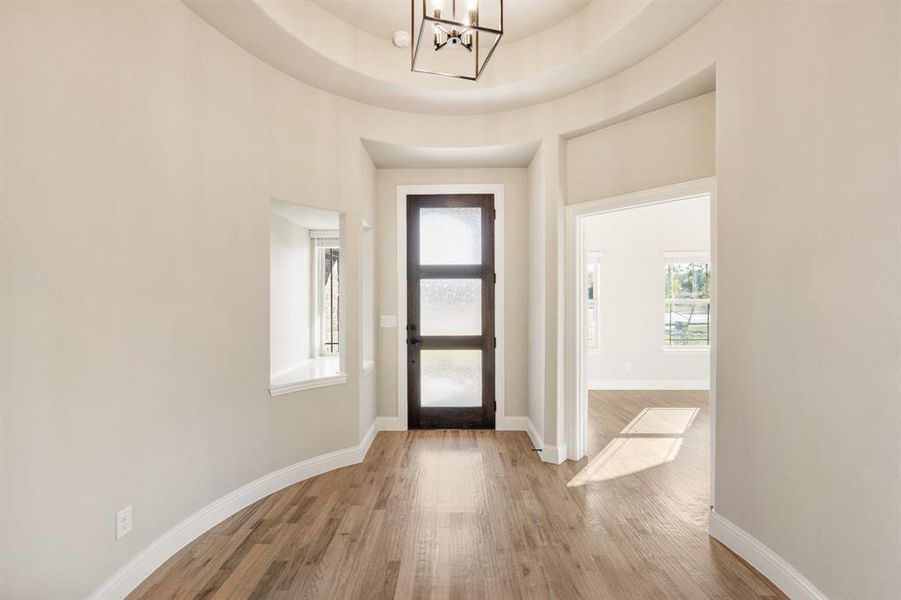 Spacious, unfurnished interior of a new home in Triple Diamond Ranch, Mansfield (Image 20). Spacious, unfurnished interior of a new home in Triple Diamond Ranch, Mansfield (Image 20).