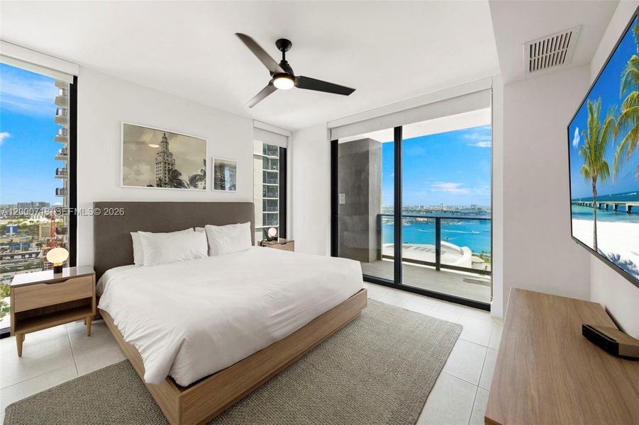 Furnished interior view inside a new home in , Miami (Image 23). Furnished interior view inside a new home in , Miami (Image 23).