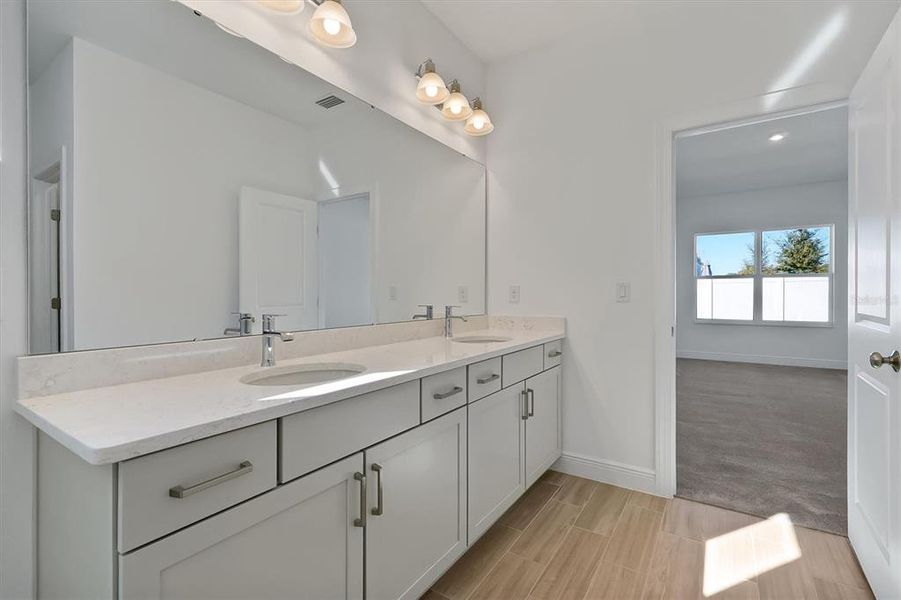 Furnished interior view inside a new home in Prairie Oaks, St. Cloud (Image 5).