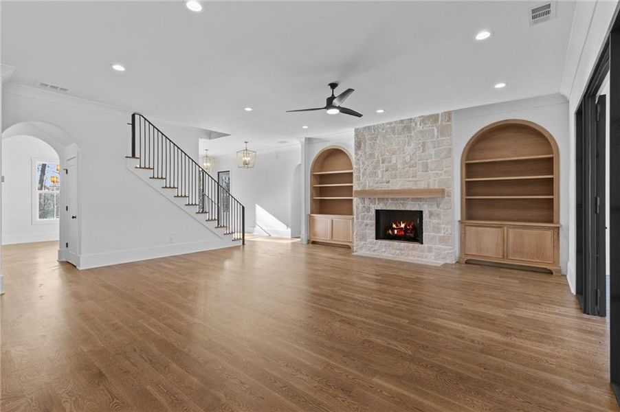 Spacious, unfurnished interior of a new home in , Buford (Image 44).