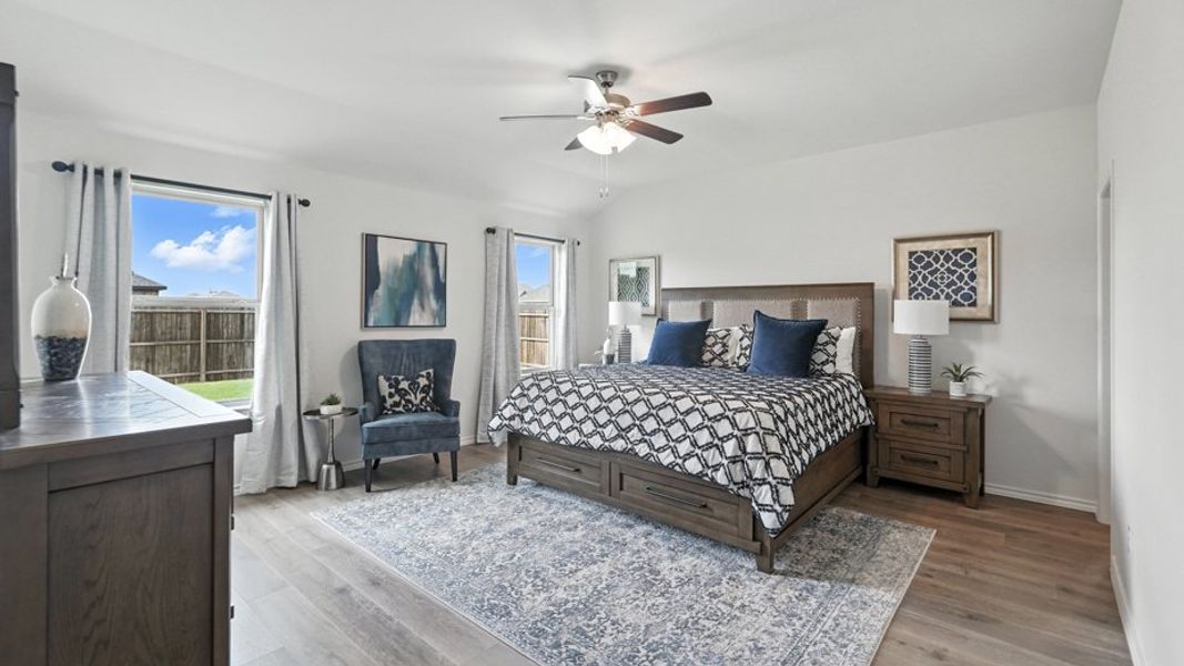 Furnished interior view inside a new home in Waverly Estates, Josephine (Image 8).
