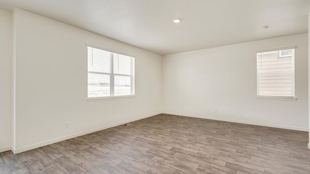 Representative unfurnished interior of a home built from the Gable by D.R. Horton in Brighton Crossing, Brighton (Image 19).