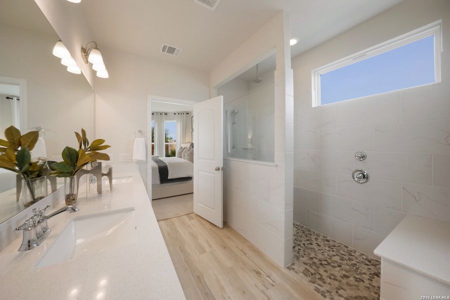 Furnished interior view inside a new home in Horizon Ridge, San Antonio (Image 13).