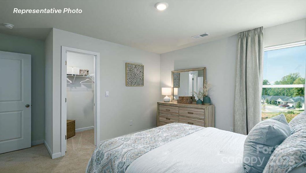 Furnished interior view inside a new home in Sonoma Hills, Charlotte (Image 20).