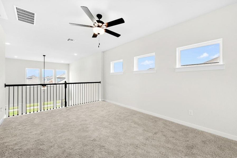Spacious, unfurnished interior of a new home in University Heights, Round Rock (Image 19). Spacious, unfurnished interior of a new home in University Heights, Round Rock (Image 19).