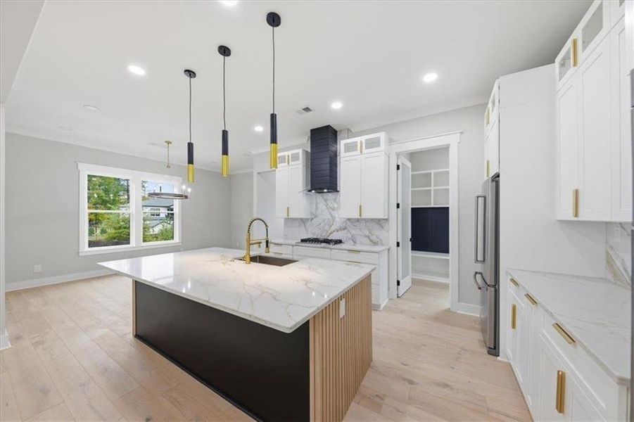 Furnished interior view inside a new home in , Acworth (Image 14).