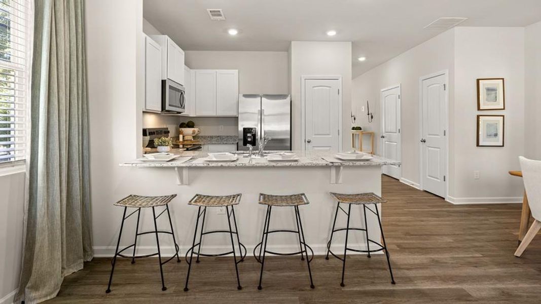 Furnished interior view inside a new home in Old Summerville Village, Rome (Image 28).