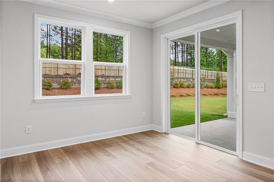 Spacious, unfurnished interior of a new home in Sun City Peachtree, Griffin (Image 13).
