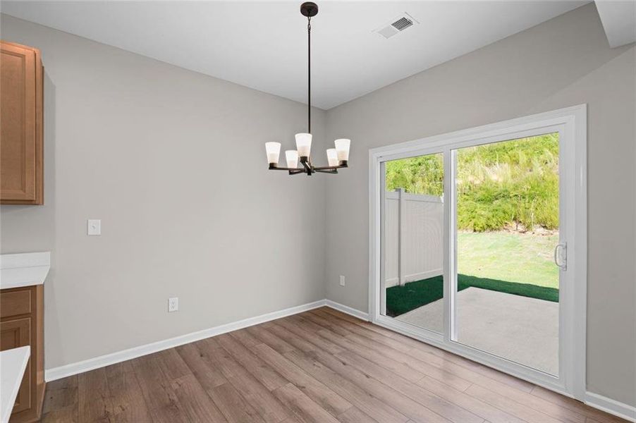 Spacious, unfurnished interior of a new home in Villas at Gold Creek, Dawsonville (Image 18). Spacious, unfurnished interior of a new home in Villas at Gold Creek, Dawsonville (Image 18).
