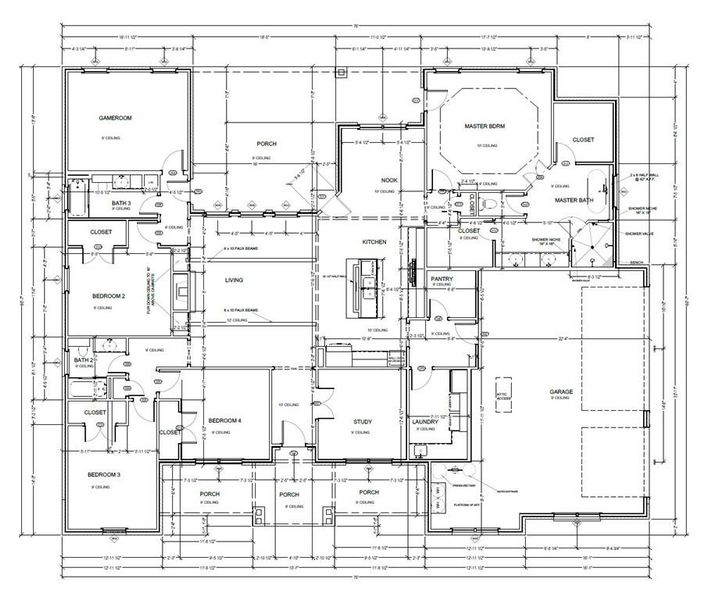 2D floor plan layout of this home in , Weatherford, TX (Image 5).