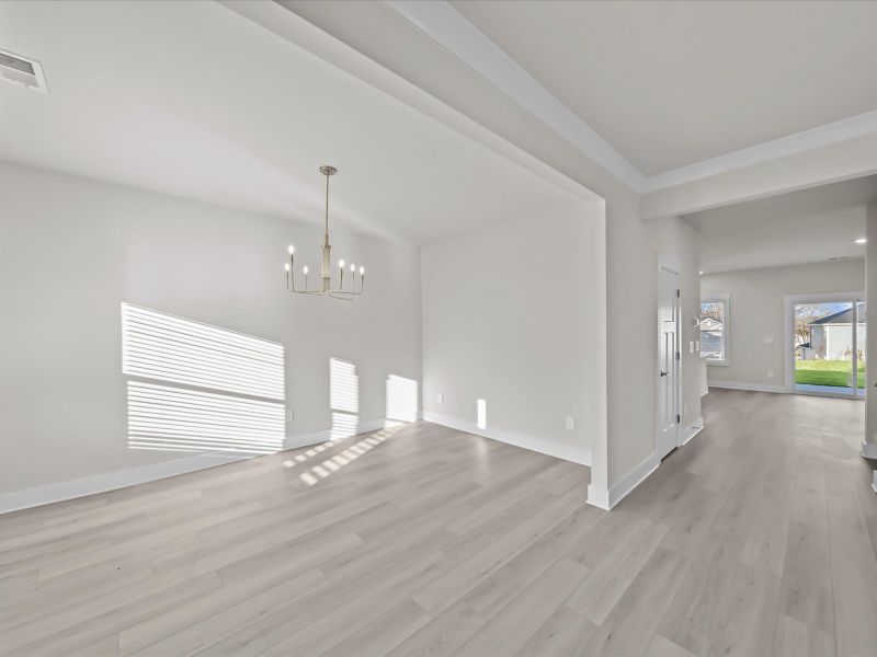 Spacious, unfurnished interior of a new home in Cedar Shoals - Signature Collection, Piedmont (Image 10). Spacious, unfurnished interior of a new home in Cedar Shoals - Signature Collection, Piedmont (Image 10).