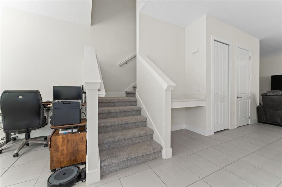 Furnished interior view inside a new home in Brentwood Landing, Oviedo (Image 13).