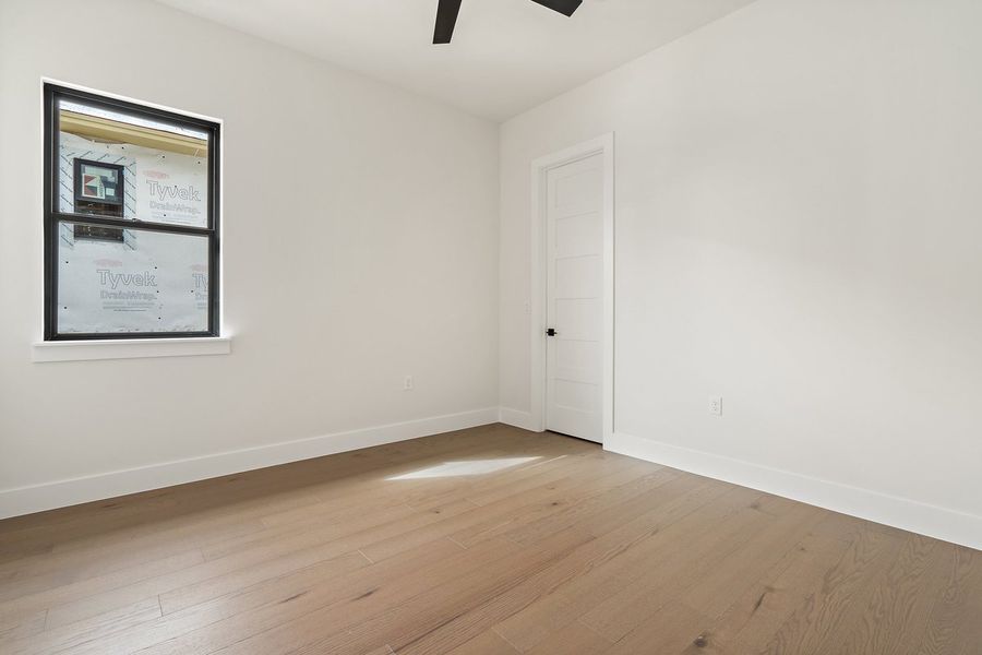 Spacious, unfurnished interior of a new home in Milky Way at River Place, Austin (Image 25).