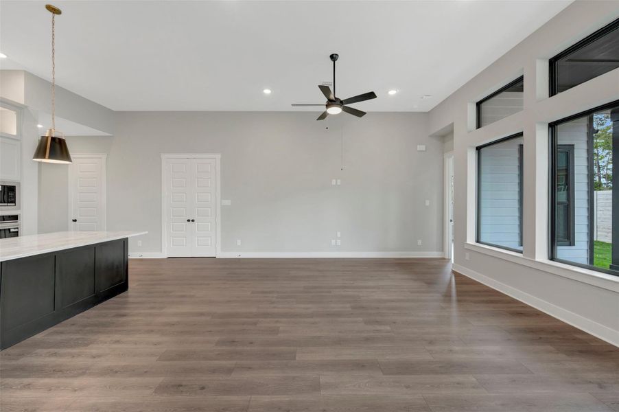 Spacious, unfurnished interior of a new home in Two Step Farm - Enclave Collection, Montgomery (Image 25). Spacious, unfurnished interior of a new home in Two Step Farm - Enclave Collection, Montgomery (Image 25).