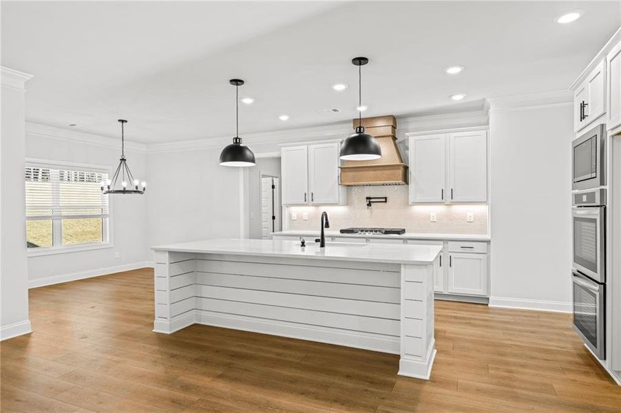 Furnished interior view inside a new home in Red Oak Ridge, Loganville (Image 8).