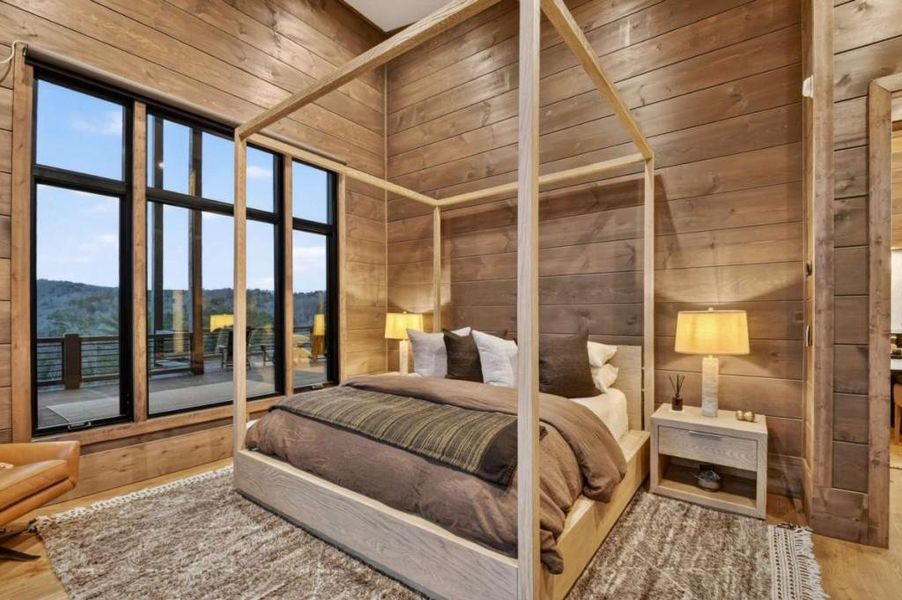 Furnished interior view inside a new home in , Mineral Bluff (Image 35).