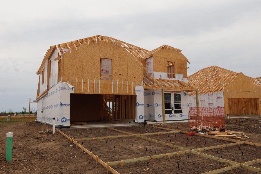 Two story home with 4 bedrooms, 3.5 baths, and 3 car garage.