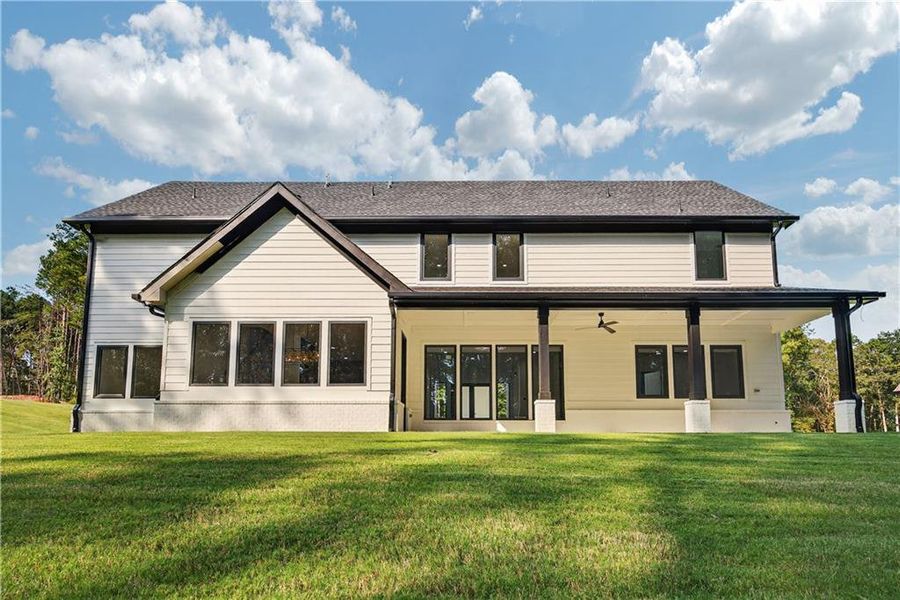 Front exterior of a new home in , Auburn, GA, highlighting curb appeal (Image 2).