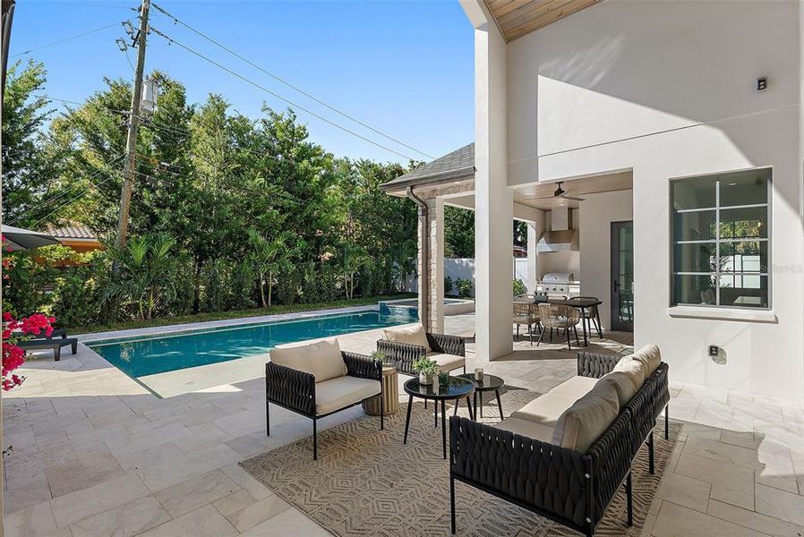 Exterior details and patio area of a home in , St. Petersburg (Image 30). Exterior details and patio area of a home in , St. Petersburg (Image 30).