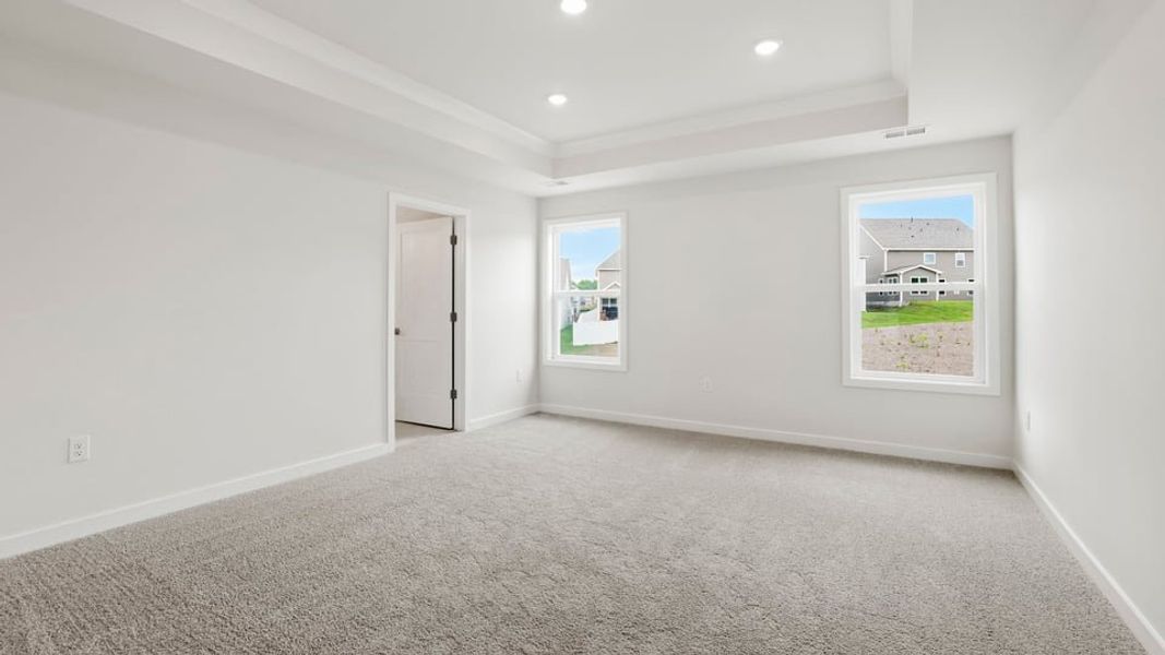 Spacious, unfurnished interior of a new home in Adams Glen, Greenville (Image 44). Spacious, unfurnished interior of a new home in Adams Glen, Greenville (Image 44).