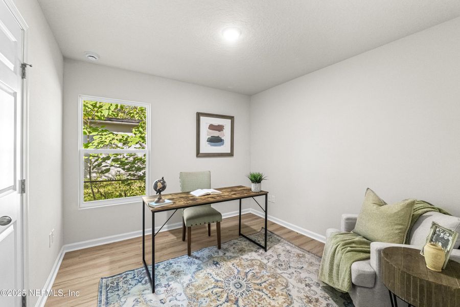 Furnished interior view inside a new home in , Jacksonville (Image 6).