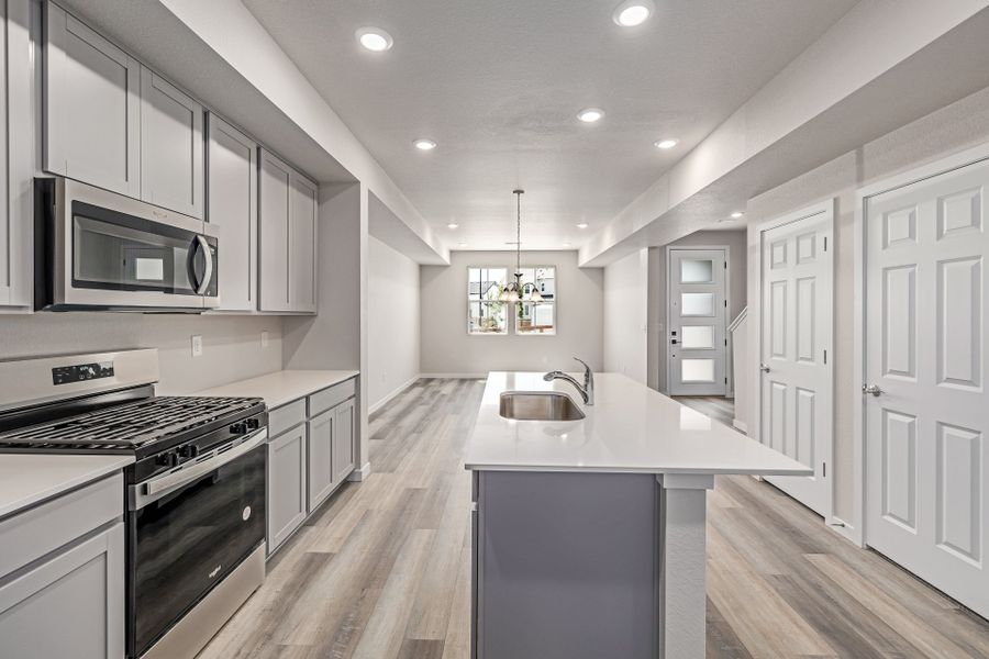 Furnished interior view inside a new home in Arras Park, Thornton (Image 5).
