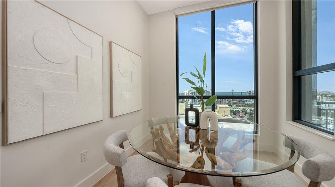 Furnished interior view inside a new home in , Sarasota (Image 15). Furnished interior view inside a new home in , Sarasota (Image 15).