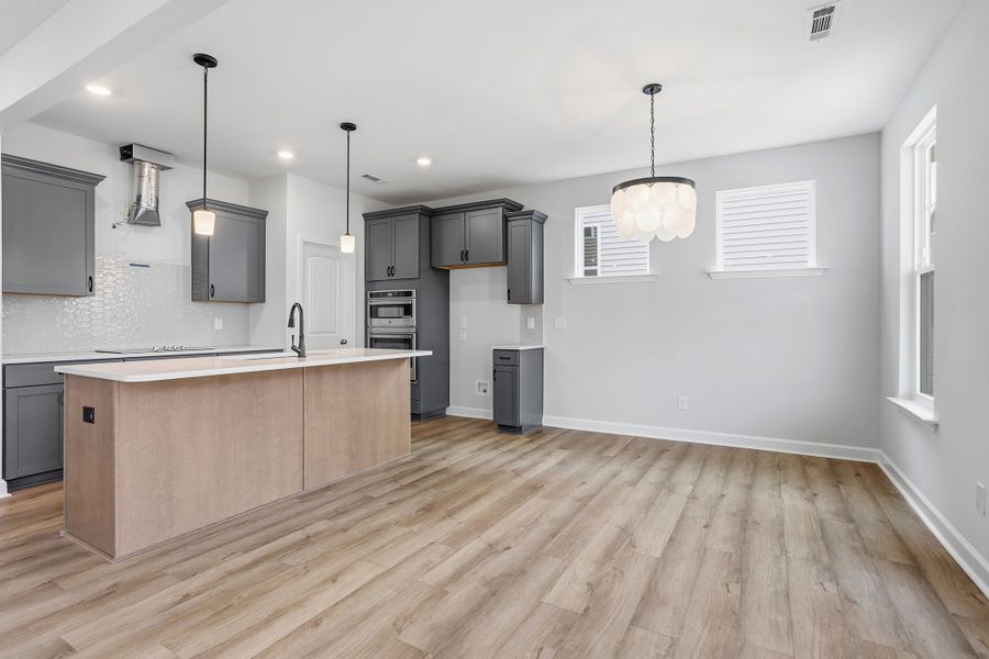 Furnished interior view inside a new home in Renaissance at White Oak, Garner (Image 6).