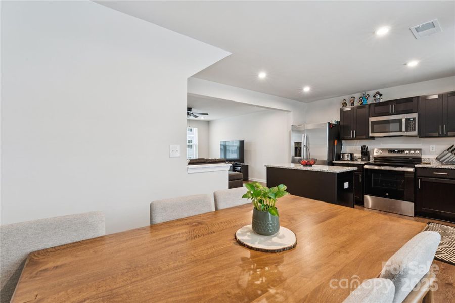 Furnished interior view inside a new home in , Charlotte (Image 14).
