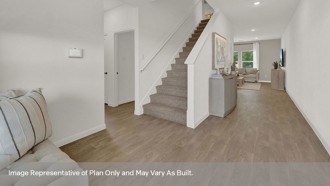 Representative unfurnished interior of a home built from the The Nicole by D.R. Horton in Paramount, Kyle (Image 21). Representative unfurnished interior of a home built from the The Nicole by D.R. Horton in Paramount, Kyle (Image 21).