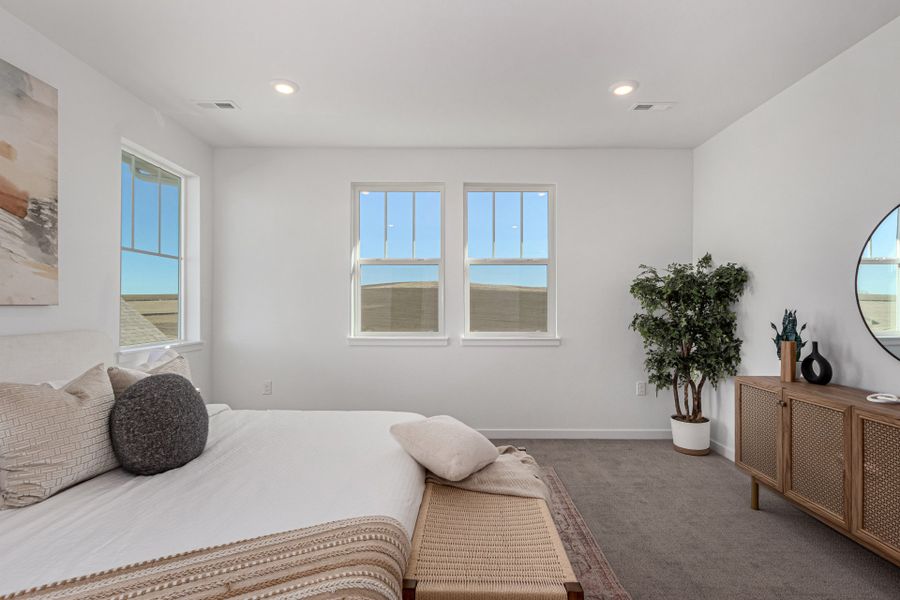 Furnished interior view inside a new home in Westerly, Erie (Image 41).
