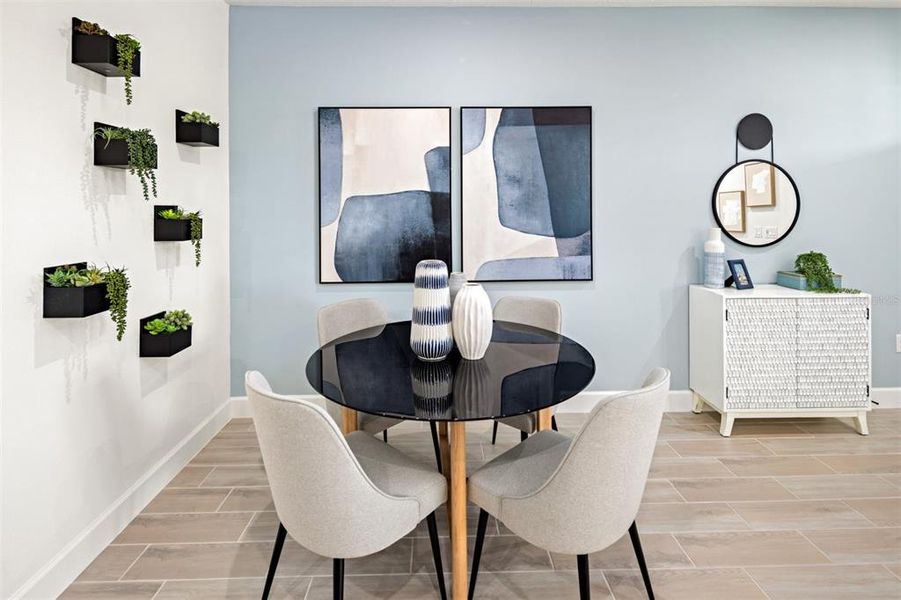 Furnished interior view inside a new home in Gardenia Reserve, Apopka (Image 18).